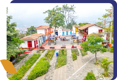 tipico pueblo antioqueno